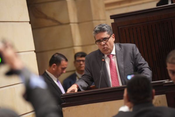 Carlos Hernán Rodríguez Becerra, Contralor general de la Nación. Foto Senado