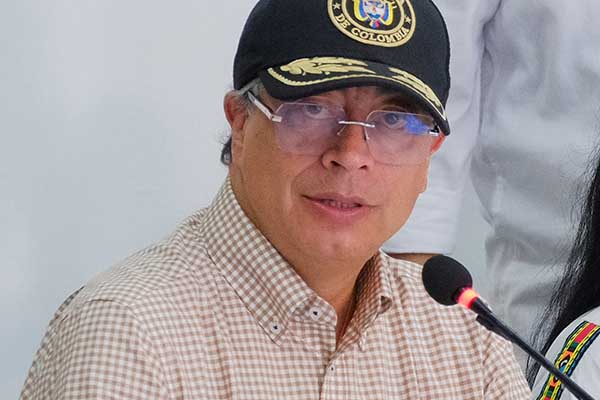 Gustavo Petro, presidente de Colombia. Foto EFE 