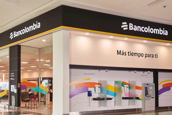 Bancolombia suspendió temporalmente sus servicios. | Foto: Cortesía Bancolombia
