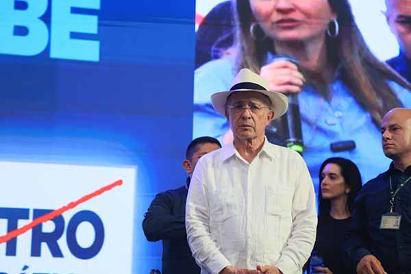 Alvaro Uribe Vélez, expresidente de Colombia. Foto derechos reservados EL INFORMADOR