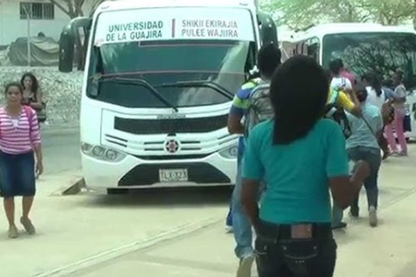 Los estudiantes debieron regresar a sus viviendas, por presunta intimidación. Imagen ilustrativa tomada de La Guajira Hoy