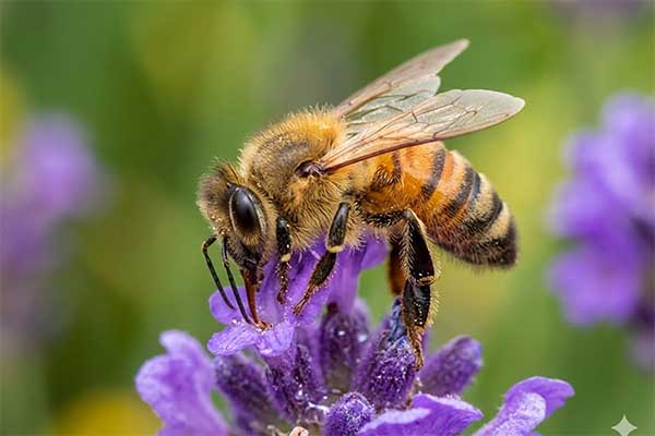Las abejas crean la miel a partir del néctar que recolectan de las flores. Foto derechos reservados EL INFORMADOR