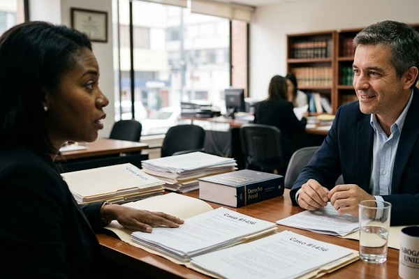 Dominar un área concreta del derecho no solo incrementa la eficacia profesional, sino que también fortalece la confianza y reputación ante clientes. Foto EL INFORMADOR creada con IA