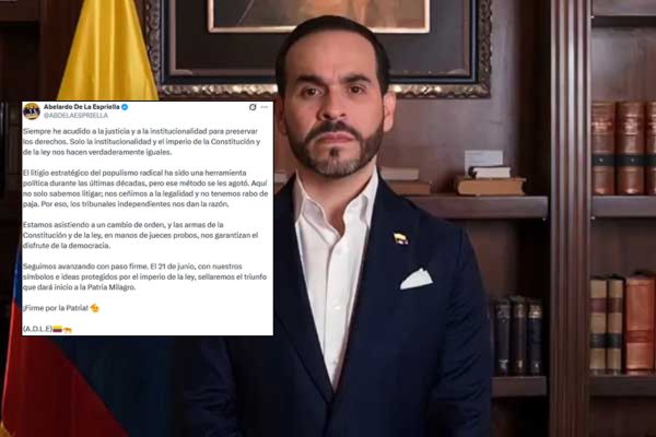 Abelardo De La Espriella, candidato a la Presidencia de Colombia.