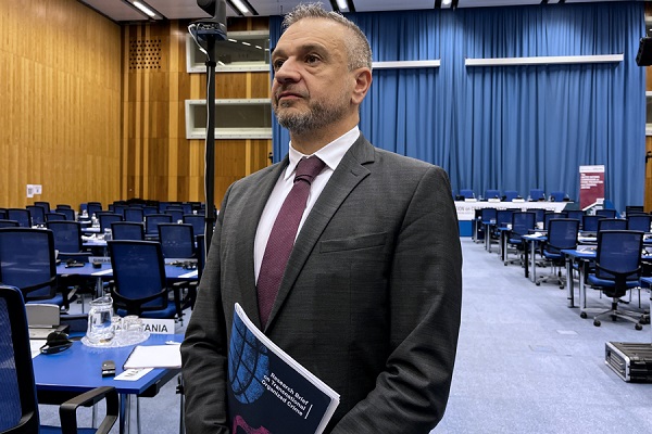 Viena Giovanni Gallo, jefe de Control de Drogas y Prevención del Crimen de la Oficina de las Naciones Unidas contra la Droga y el Delito (ONUDD). EFE/ Sara Corsellas