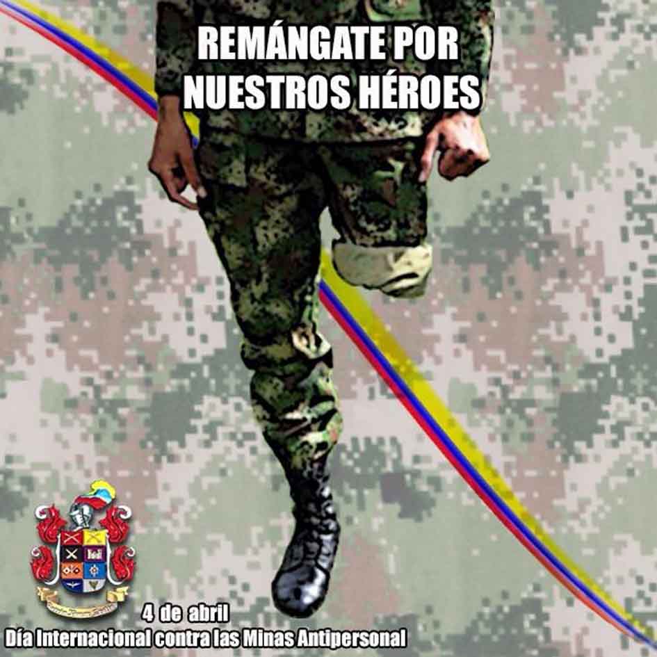 Hoy es el Día Internacional de Sensibilización Contra las Minas Antipersonal.