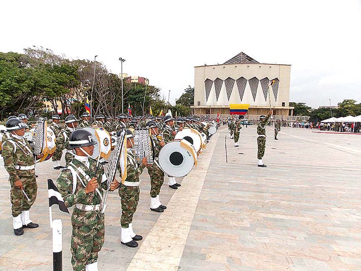 Plaza de la Paz de Barranquilla donde se llevó a cabo la ceremonia. Plaza de la Paz de Barranquilla donde se llevó a cabo la ceremonia.