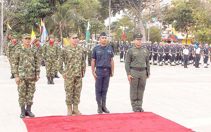 La ceremonia fue presidida por el señor brigadier general Carlos Moreno Ojeda, comandante de la Segunda Brigada del Ejército. La ceremonia fue presidida por el señor brigadier general Carlos Moreno Ojeda, comandante de la Segunda Brigada del Ejército.