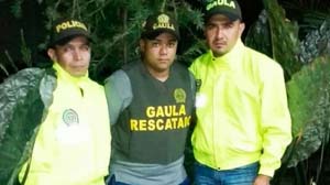 El liebardo Diego Alexis Figueroa, familiar de un concejal de la localidad de Caloto (Cauca).