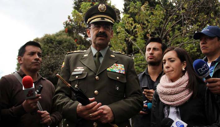 El procurador General, Alejandro Ordóñez Maldonado manifestó que la semana pasada recibió la queja presentada en contra del director de la Policía Nacional, general Rodolfo Palomino.