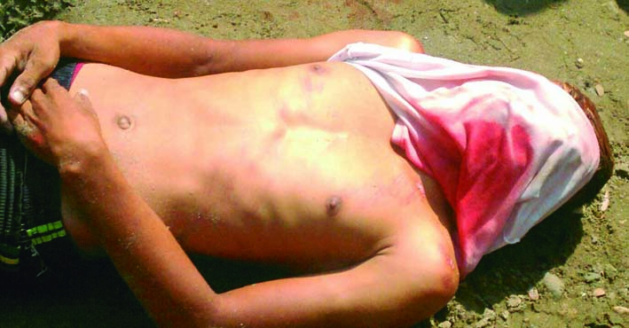 John Bairon Camargo Mozo, joven de 16 años, quien al intentar hacer un clavado en un balneario de RioFrío, murió tras golpearse la cabeza con una piedra.