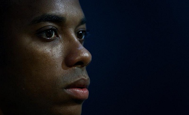 El delantero brasileño del Milan, Robson de Souza 'Robinho'.