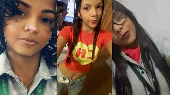 Gabriela Andrea Romero Cabarcas y su asesino, el expolicía Levith Rúa Rodríguez.