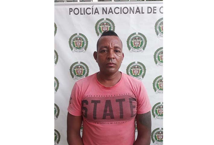 Julio Cesar Fontalvo Martínez, capturado por el presunto homicidio del cantante Deivi Rap.