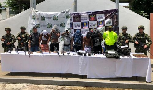 La operación se realizó paralelamente en zona rural de los municipios de San Roque, Remedios, Vegachi y Puerto Berrío en Antioquia