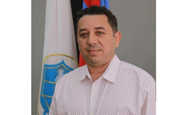 Jorge Cabas, alcalde encargado de San Zenón.