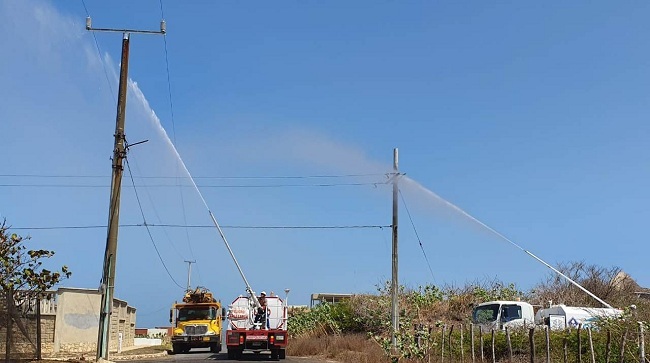 El lavado de redes en el distrito de Riohacha y el municipio de Maicao, hará la empresa Electricaribe.