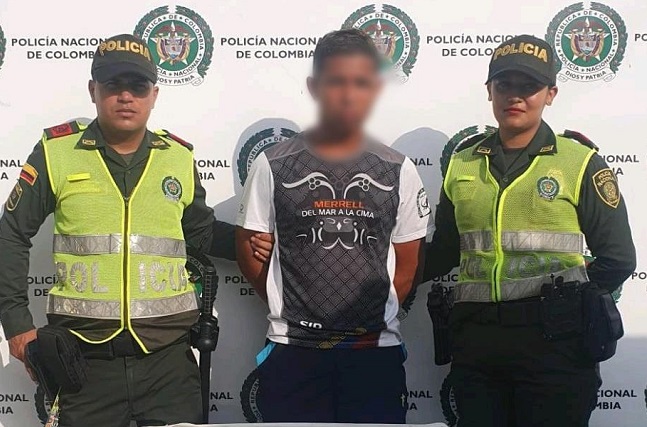 José Piña, fue capturado con una importante cantidad de drogas alucinógena lista para la venta.