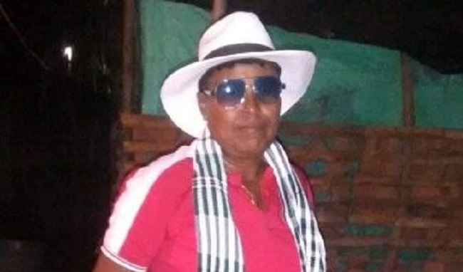 Fidelina Esther Camargo Guerrero, asesinada a tiro en el municipio Zona Bananera.