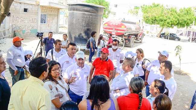 El gerente de la Essmar, José Rodrigo Dajud Durán, mencionó que, los tanques ayudarán a mitigar el impacto que pueda tener el virus en comunidades vulnerables.