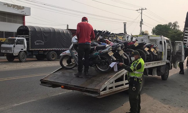 Lo que se busca es que los conductores de motocicletas cumplan las medidas restrictivas impuestas por las autoridades.