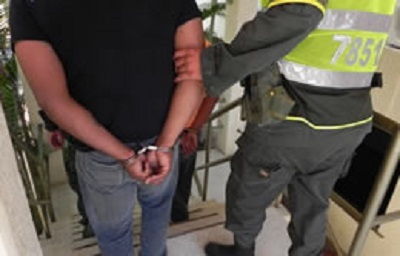 El joven fue capturado por personal de la Policía del Magdalena adscrita al municipio de Fundación.