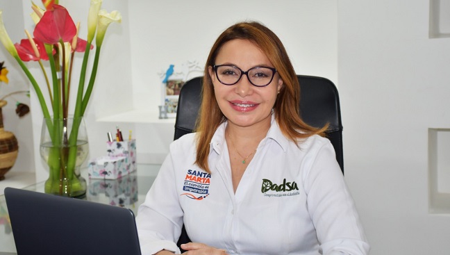 Patricia Caicedo, directora del Dadsa.