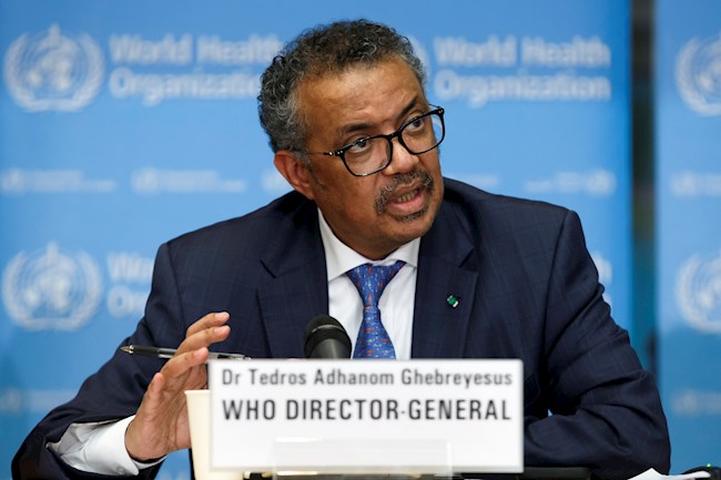 Tedros Adhanom Ghebreyesus, director general de la Organización Mundial de la Salud (OMS). 