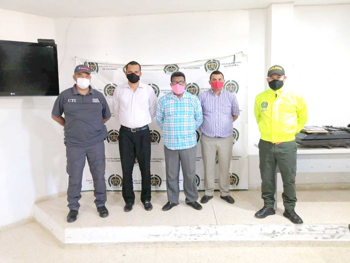 Norberto Yepes Zarate, Jorge Luis Barrios Martínez, y Édison Rafael Núñez Monterrosa, fueron capturados por presuntamente abusar de varias menores de edad.