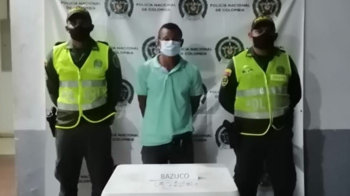 Luis Carlos Payares Acosta, detenido en un operativo adelantado en el municipio de Pivijay.