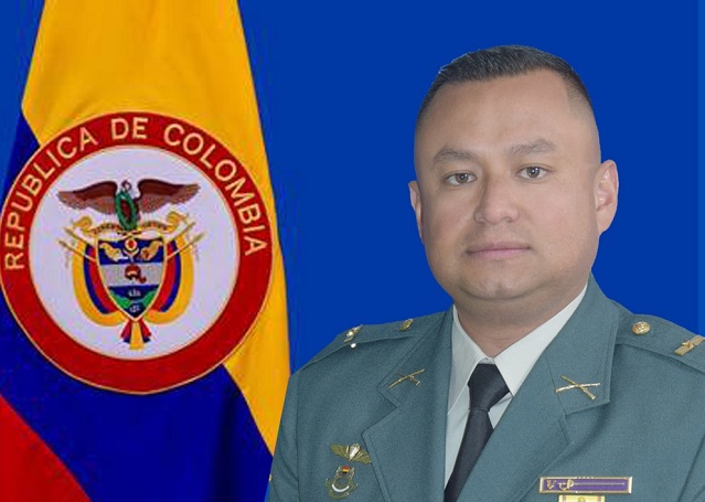 Mayor Fabio Cruz, nuevo comandante del grupo Gaula Militar Magdalena.