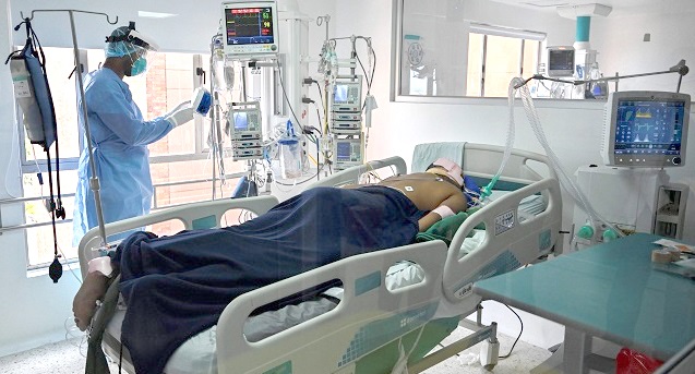 En total son 127 personas las que están siendo tratadas por coronavirus y 61 por otras enfermedades.