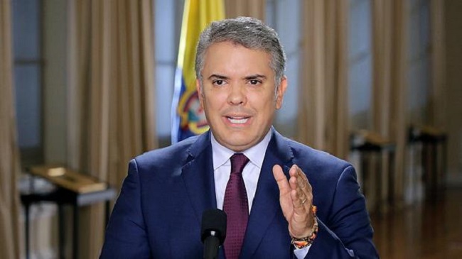 Iván Duque, presidente de la República.