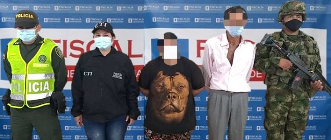 La madre y el vecino de la víctima fueron detenidos en Prado y Purificación respectivamente, en un trabajo articulado entre el CTI de la Fiscalía, la Policía y el Ejército Nacional.