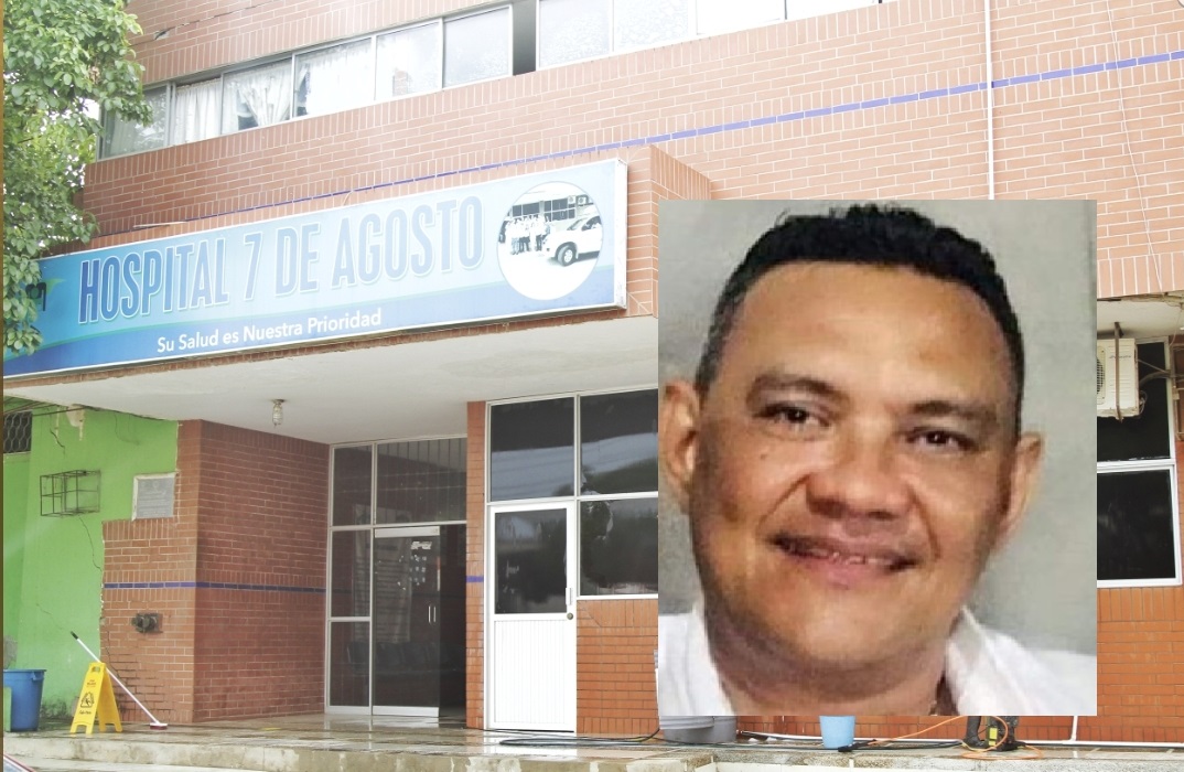 José Gregorio Saumeth Díaz, conductor de ambulancia asesinado el día viernes en Plato, Magdalena.