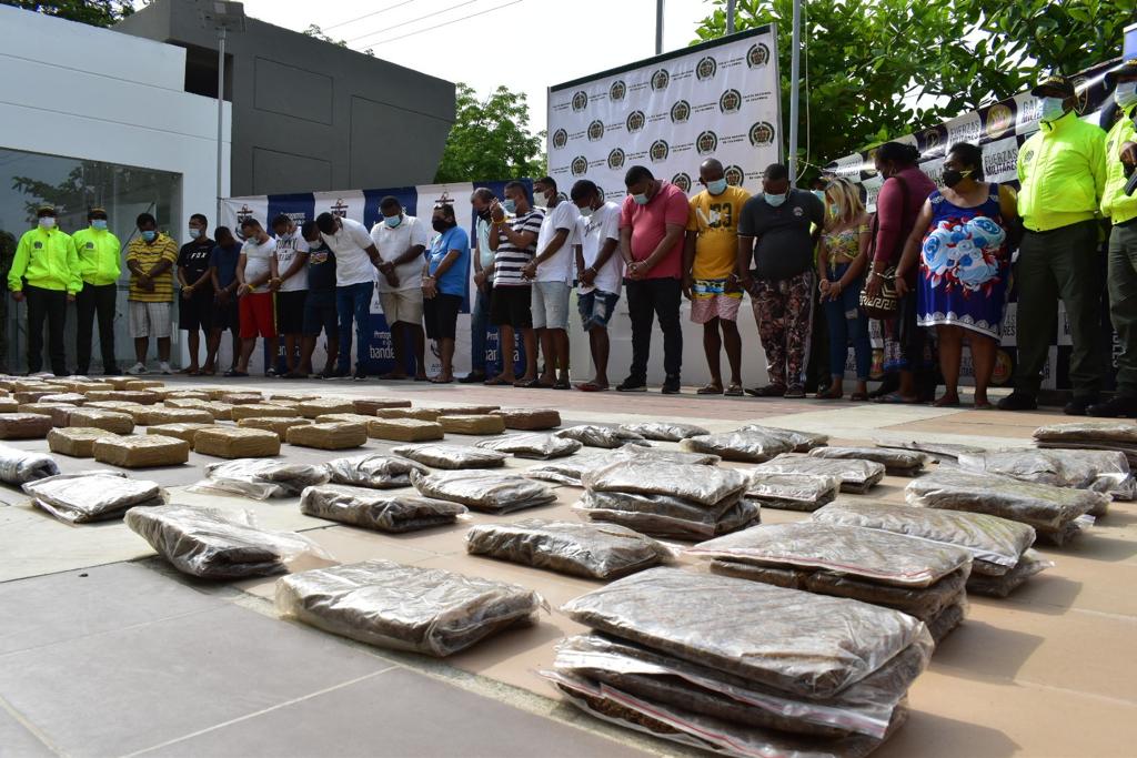 Se desplegó la operación "San Lucas", en contra de la estructura del Grupo Armado Organizado "Clan del Golfo", en la capital de Bolívar y la zona insular.