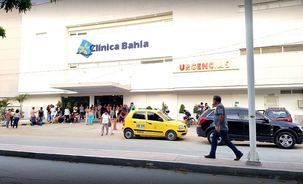 Los casos de muerte se dieron cuando la víctima recibía asistencia médica en la clínica Bahía de Santa Marta.