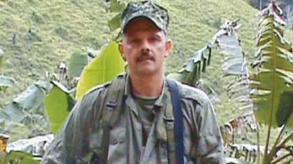 Hernán Darío Velásquez Saldarriaga, alias "El Paisa", disidente de las Farc dado de baja en combate. 