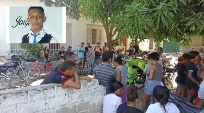 El menor fue llevado hasta el centro de salud de la localidad a donde fue ingresado sin signos vitales.