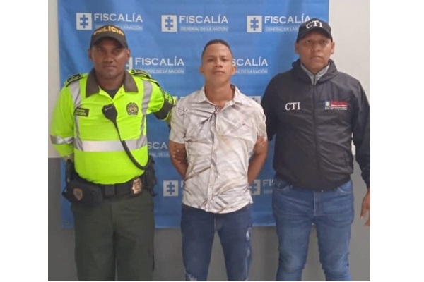 Jaime Enrique Serna Pájaro, fue capturado por efectivos de la Policía Metropolitana.