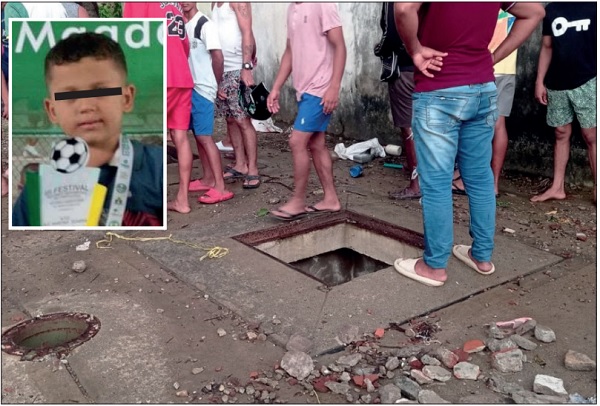 El infante que cayó a varios metros de distancia permanece recluido en una clínica en Barranquilla.