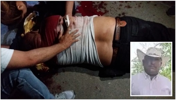 Gregorio Rodríguez, fue atacado a tiros por desconocidos en una finca en área rural de municipio.