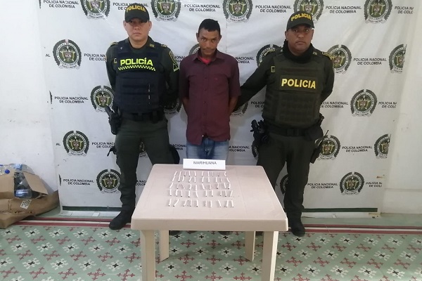Yeison Rafael Vaca Gómez, fue capturado por personal de la Policía del Magdalena.