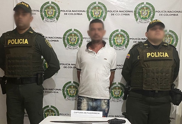 Oscar David Padilla Luna, fue capturado en operativo de la Policía del Magdalena.