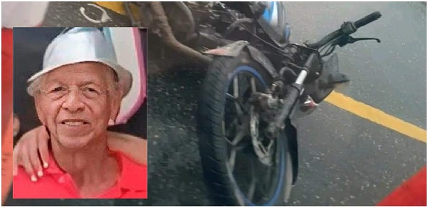 El adulto mayor, Luis Felipe Fernández Castro, perdió la vida al ser arrollado por una motocicleta en la Troncal del Oriente.