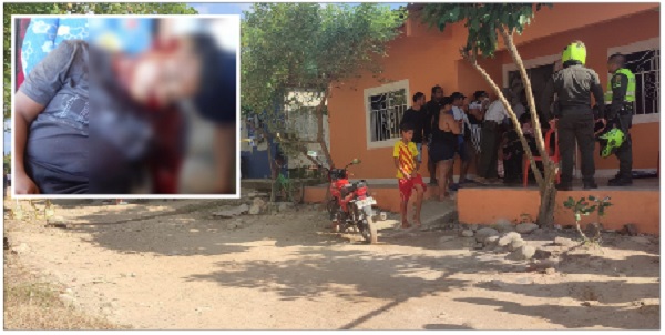 El hecho que fue perpetrado por dos motociclistas tuvo incidencias en el barrio Raíces.
