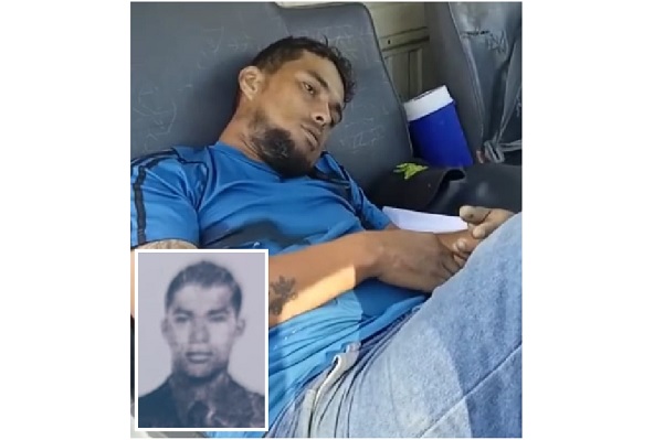 El cadáver de Jerson Julio Vega, quedó dentro del furgón en el que iba como acompañante.