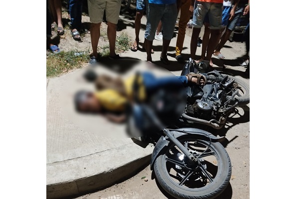 Israel Enrique Barrios Mendoza, fue atacado a tiros cuando se movilizaba en su motocicleta.