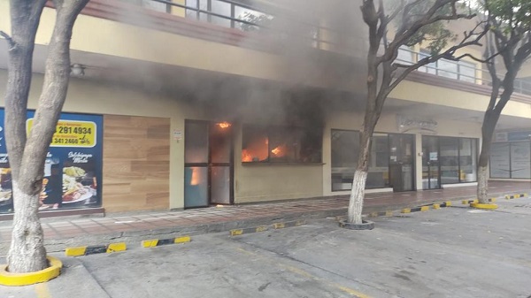 Hasta el momento se desconocen las causas de la conflagración, dijeron las autoridades.
