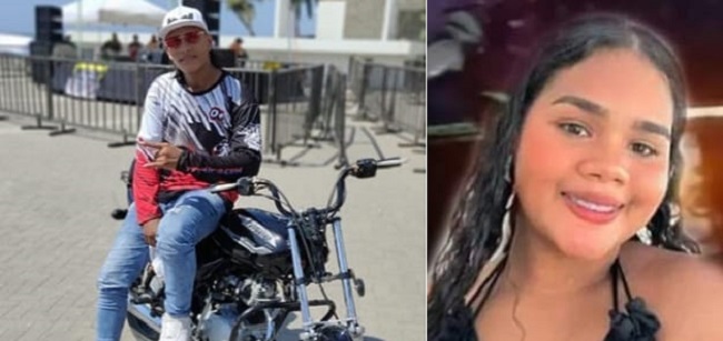 Izquierda; 'Wicho', fallecido. Derecha: Dayanis Benavides; herida.
